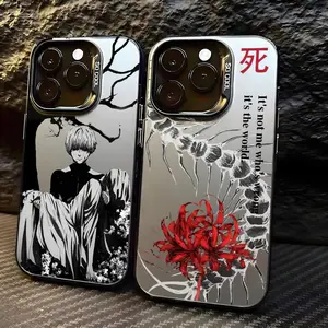 Tokyo Ghoul Phone Case Cover For lMDColor Silver Shell For lPhone 17 16 e 15 14 13 12 11 Pro Max Plus