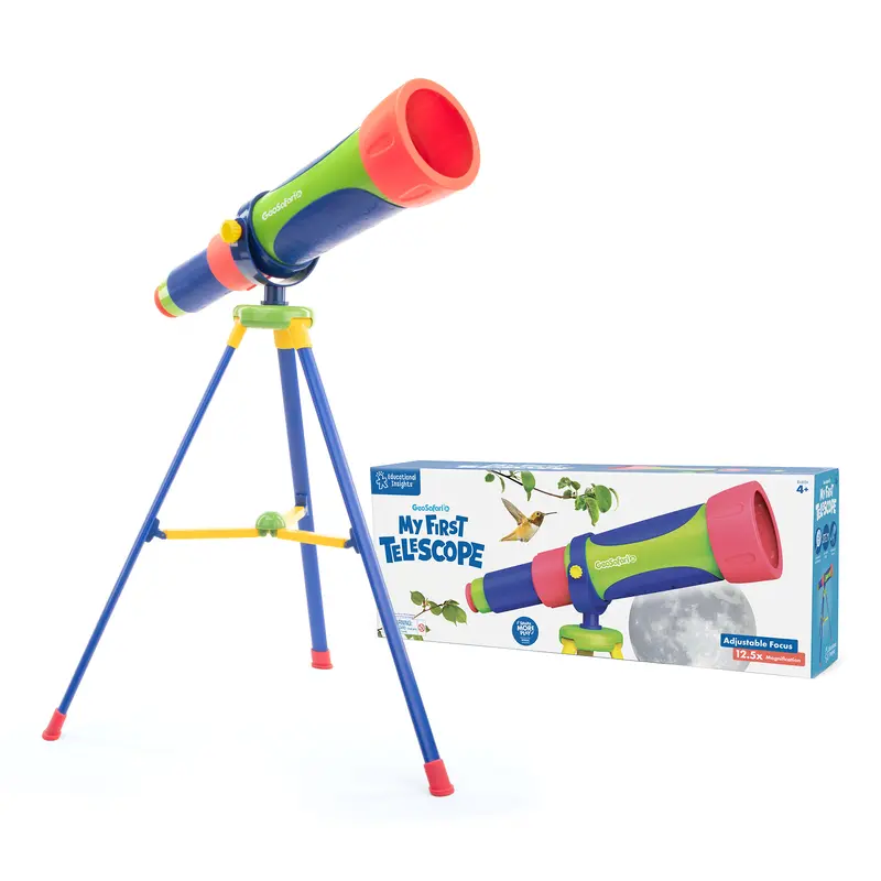 Educational Insights GeoSafari Jr. My First Telescope Toy, STEM Toy, Boys & Girls Ages 4+