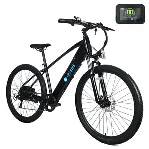 GARVEE Electric Bike for Adults with Battery, 500W Brushless Motor Peak 1000W, 27.5" Tires, Step-Over, 7-Speed, 50 Miles, Mountain Ebike for Commuting and Adventure