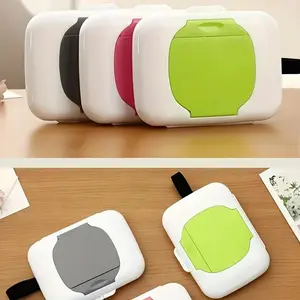Lightweight Wipes Container for Travel & Camping, Reusable Solid Form, Portable Storage, Outdoor Gear, Travel Essentials, Camping Supplies
