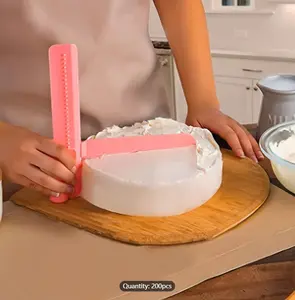 200pcs Cake Decoration Tool Kit, Include Cake Turntable, Silicone Piping Bag, Stainless Steel Piping Nozzles And Couplers, Scraper And Other Accessories, Suitable For Cake Lovers And Beginners, Cake DIY Supplies, Baking Tool