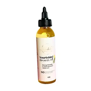 Msmakeit Nourishing Oil for Stronger Strands - No Petrolatum, Mineral Oil or Artificial Colors - Ideal for Weak Breakage Prone Hair Repair