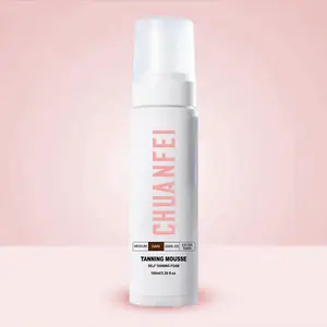 Natural Bronze Glow Self-Tanning Mousse, Hydrating Moisturizing Sunless Tan, Flawless Sunless Tanning, Long-Lasting Color, Natural Skin Feel, No Mask Effect