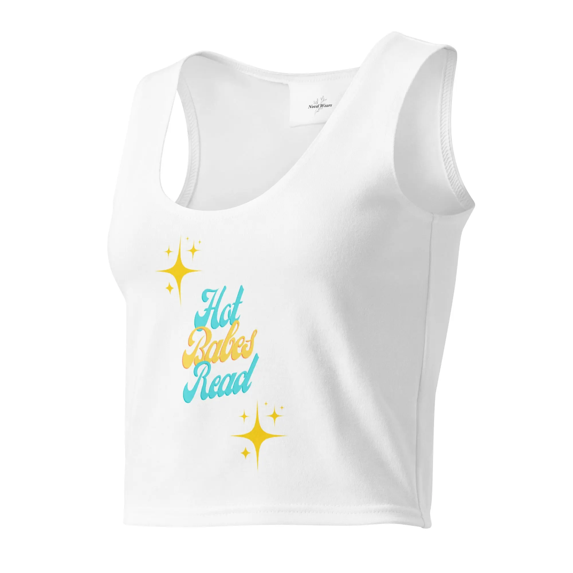 Hot Babes Read - Cotton crop top