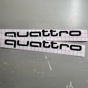 quattro set of 2 Stickers