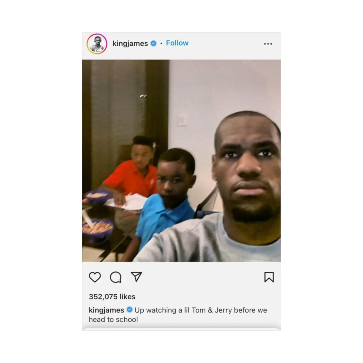 Funny LeBron James Poster