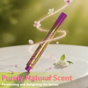 YOOUOO Perfume Pen Purely Natural Scent Contains Ingredients That Attract The Opposite Sex Alcohol-Free Long Lasting Fragrance Enhances Personal Charm