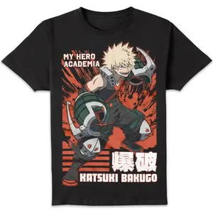 Katsuki Bakugo Explosion My Hero Academia Streetwear T-Shirt