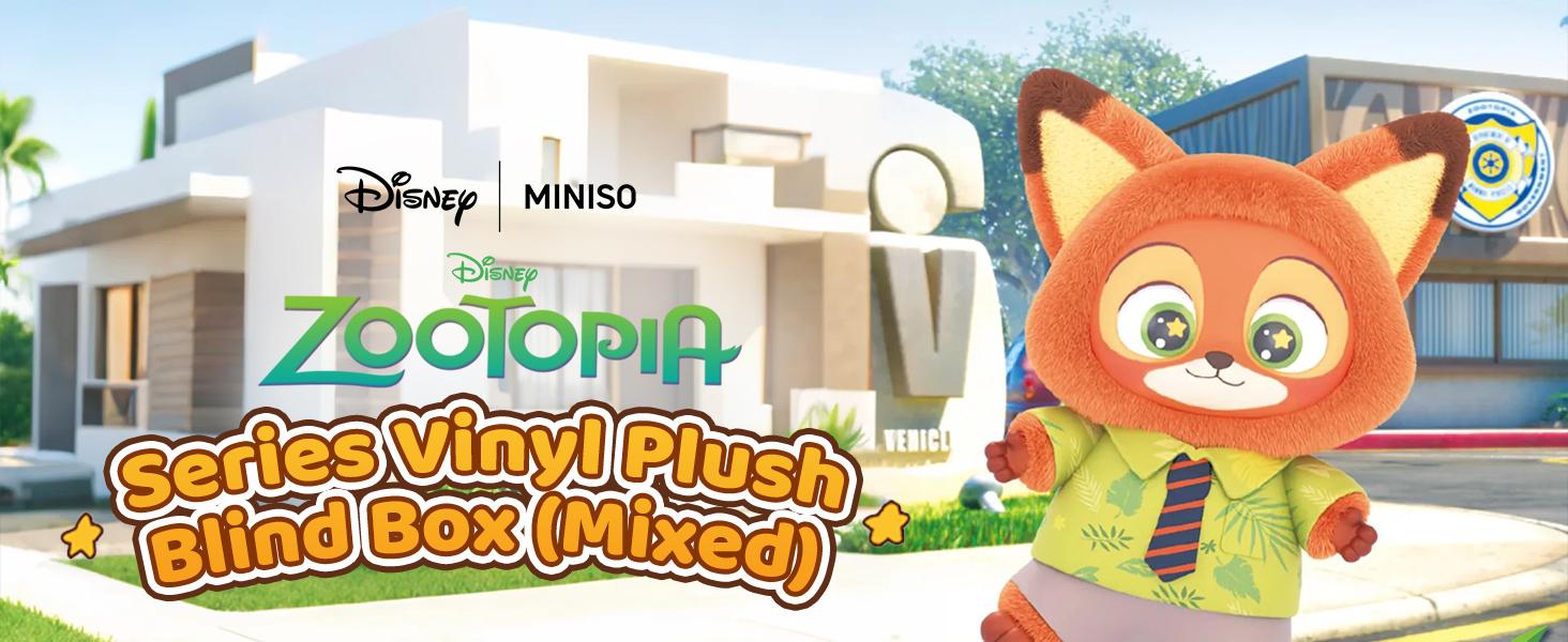 Disney Zootopia 2 Plush Blind Box,Keychain,Surprise Collectible Vinyl Plush Toys,Cute Collectible Stuffed Animals for Women | Adorable Surprise Gift, Office Decor & Unboxing Fun,Nick, Judy,Christmas Gifts New Year Gift