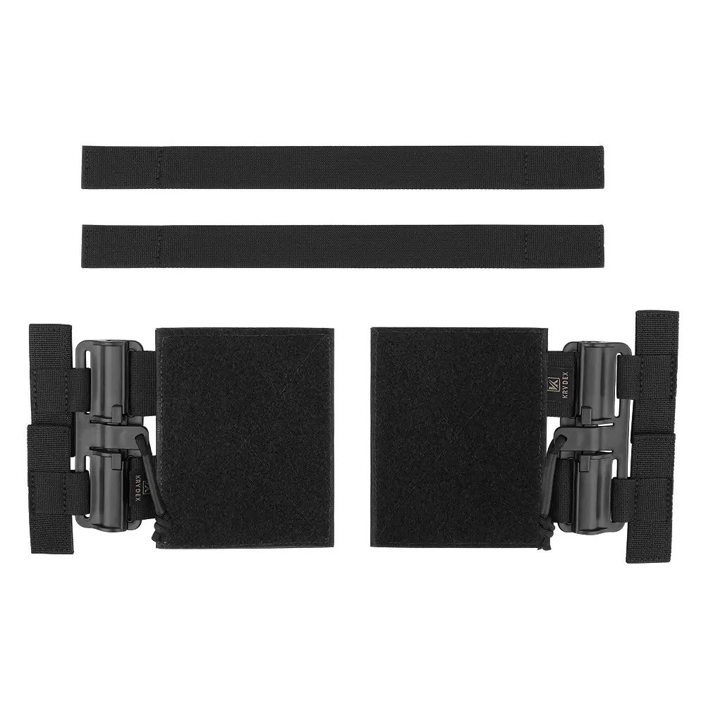 KRYDEX Tactical Cummerbund Conversion Kit with Quick-Release Polymer Buckles, Unisex Nylon Adapter for JPC, AVS, LBT6094 MOLLE Vests, Unisex Names