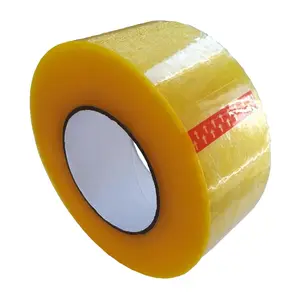 Heavy Duty Packaging Tape, 2.36" X 328 Yards Clear Packaging Tape for Shipping Packaging Moving Sealing, Seal  Box Types, Clear Yellow,1 Roll