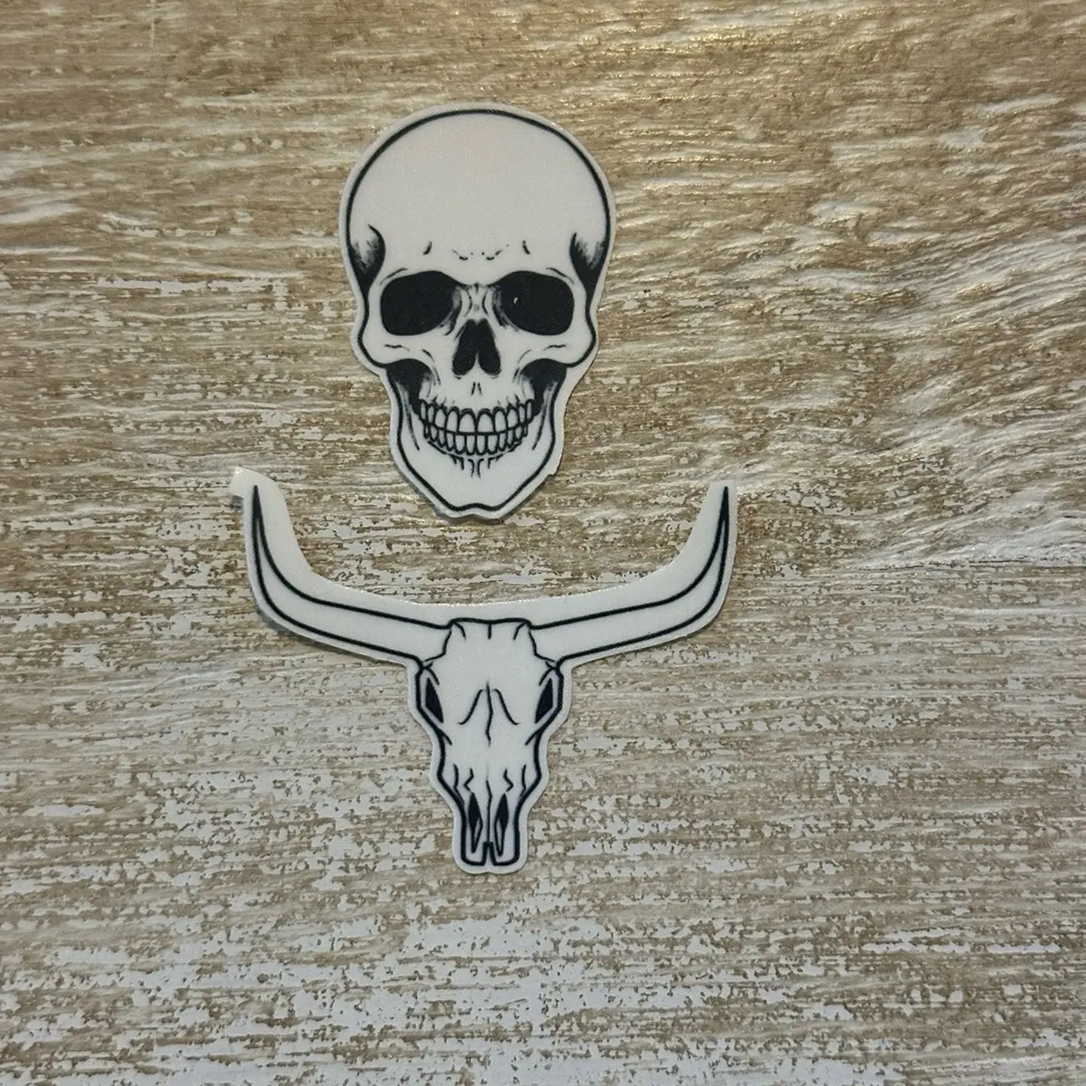 Skulls Fine Line Temporary Tattoos bold simple statement fine line Tattoos