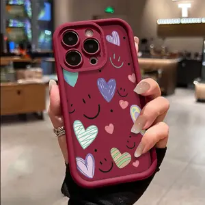 Fashion Love Phone Case TPU for iPhone 17 AIR 17 PRO 16 PRO 15  PRO MAX  14 PLUS 13 PRO 12 11 PRO XS MAX X XR Samsung Galaxy S25 Ultra S24 S23 S22 Plus