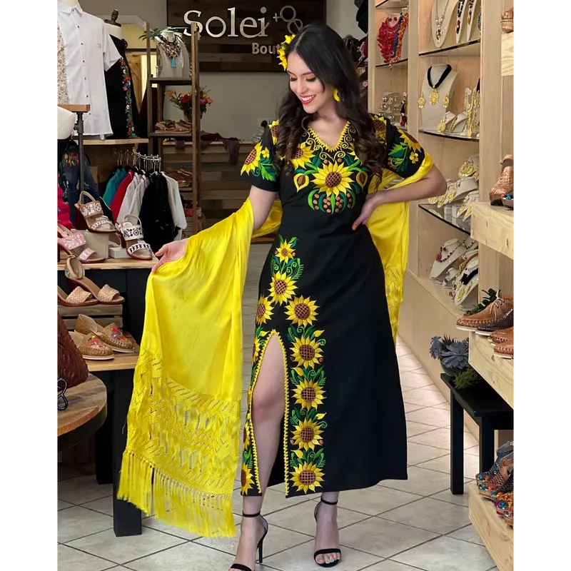 mexican christmas dresses - TikTok Shop