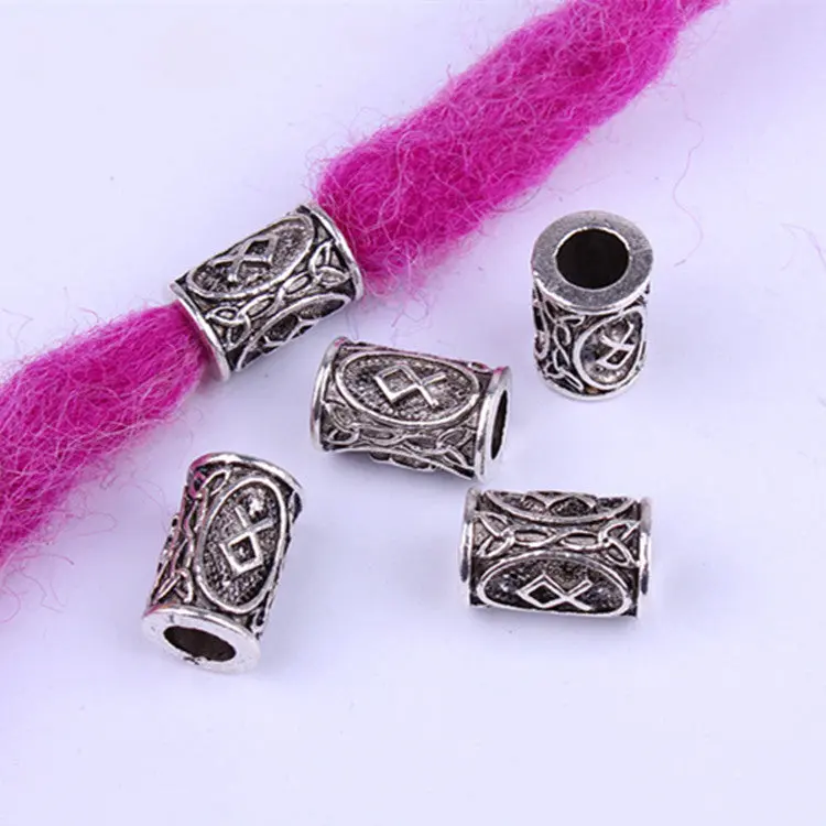 Dreadlock Ornaments — Electroplated Alloy Hair Accessories & Beads
