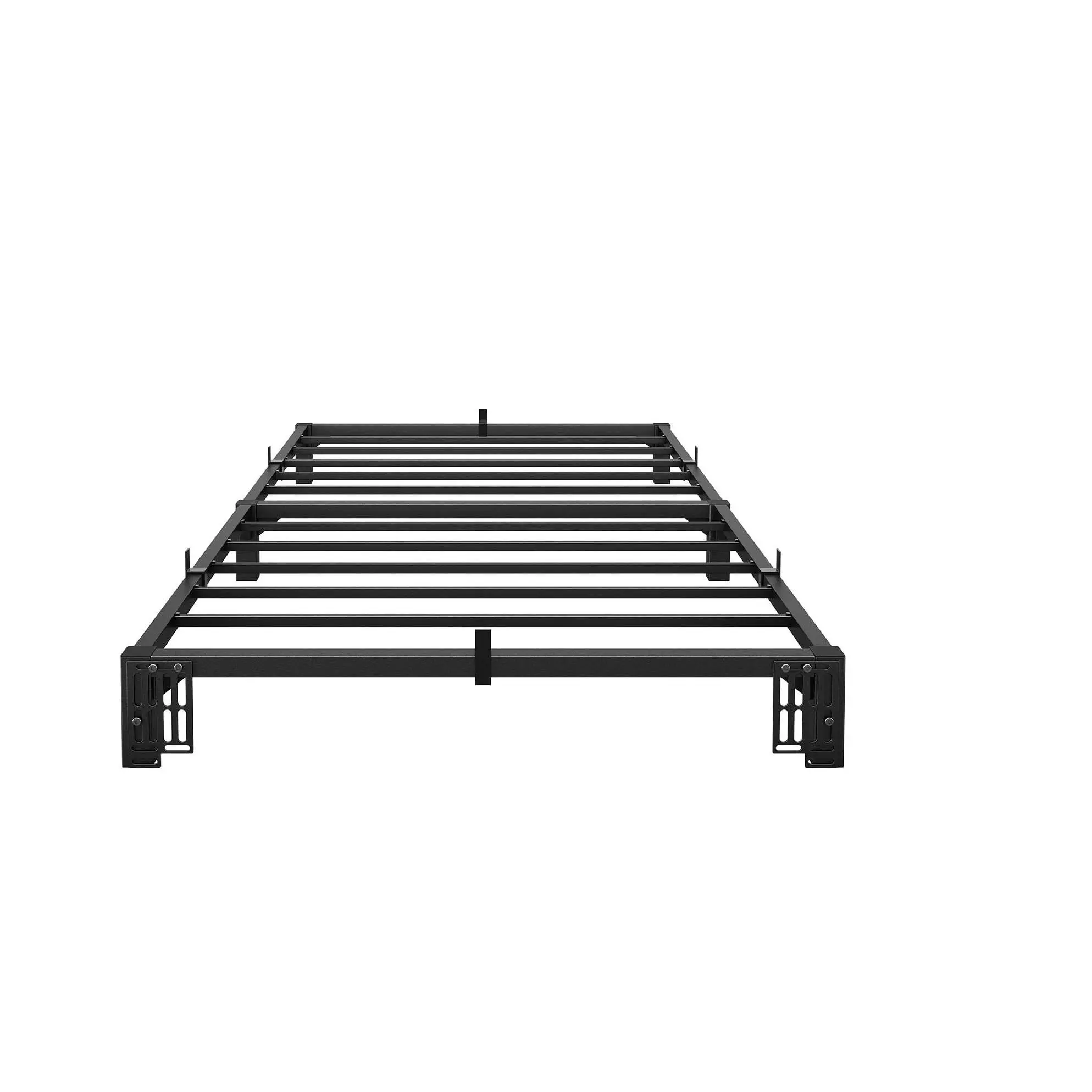 Garvee 8 Inch Heavy Duty Metal Bed Frame, Low Profile Platform with Sturdy Mattress Foundation, Noise Free, Easy Assembly, No Box Spring Needed, Compatible with King, Queen, Full, Twin Sizes, Black