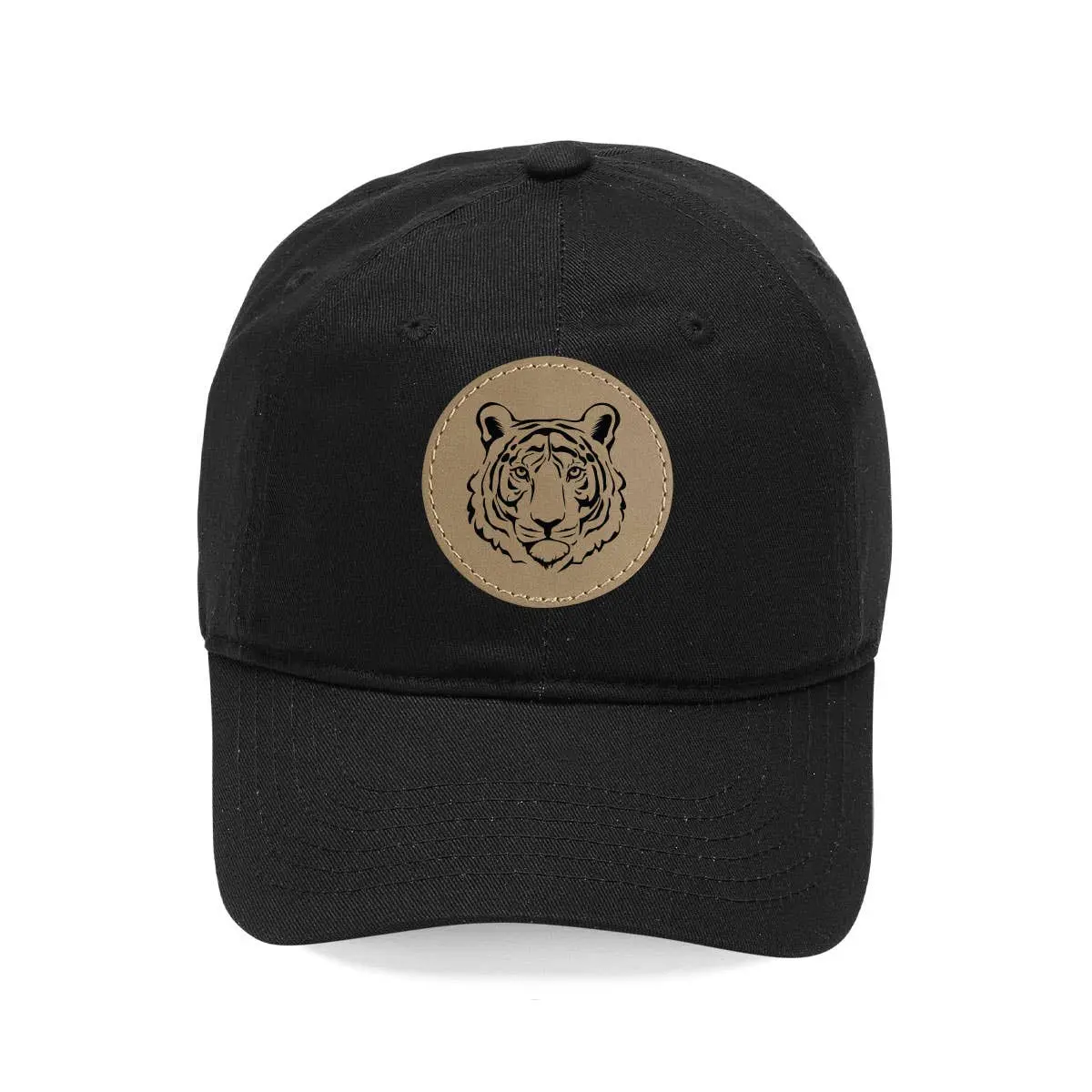 Tiger Embroidered Baseball Cap Animal Wildlife Hat for Men Women #L190-WHT-P302-TIGER