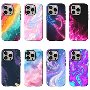 Aesthetic Swirl Phone Case | Pastel Marble & Galaxy Gradient Art Cover For iPhone 11/12/13/14/15/16/17 Pro/Pro Max/Plus & Samsung S23/S24/S25/S26 Ultra