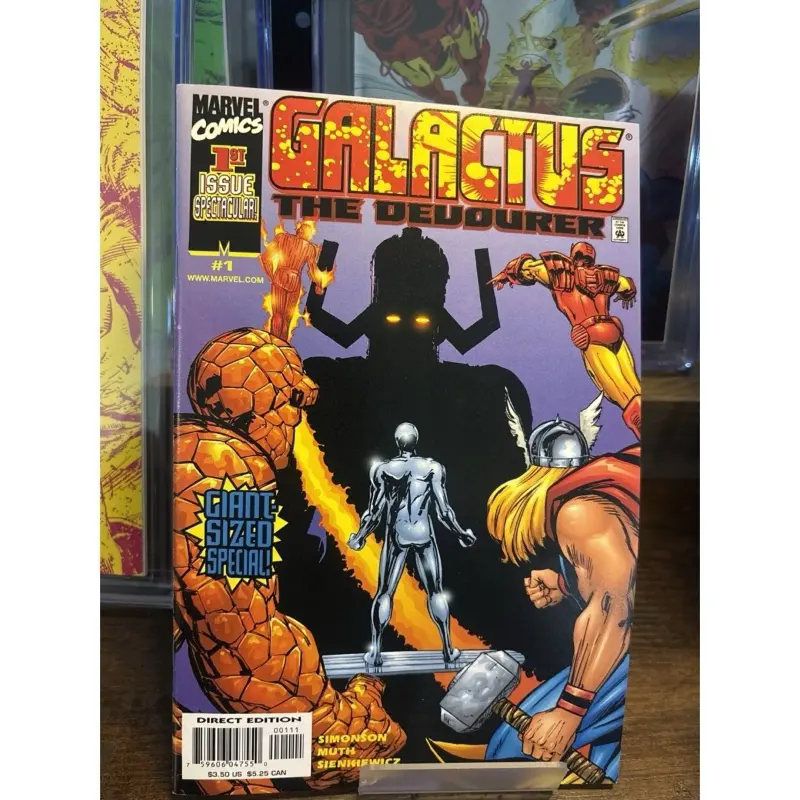 Galactus The Devourer #1-6 Complete Run, 1999 Marvel Comic Book Set, Simonson Muth Sienkiewicz Art, NM Raw Condition