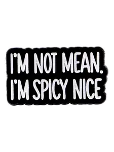 Unique Letter Pin Badge, Metal Pin, Zinc Alloy Material, Perfect Gift Accessory for Hats Clothes Backpacks, Casual Style All Season Use