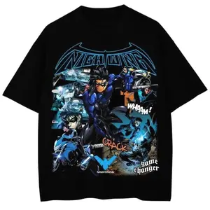 Nightwing V2 Tee, Vintage Movie T-Shirt Fashion Cotton, Full Colors, Full Sizes, For Men, For Women