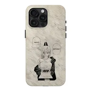Power Chainsawman Anime Phone Case, Chainsawman Phonecase Cover for iPhone Samsung