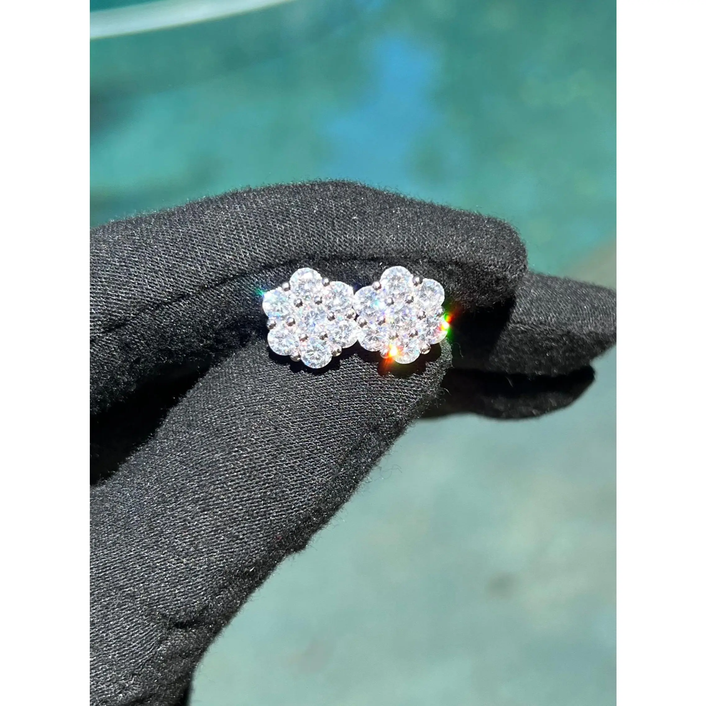 Cluster Earrings