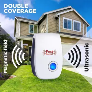 Ultrasonic Pest Control Repeller Plug-In – Indoor Electronic Insect & Rodent Repellent for Roaches, Ants, Spiders, Mosquitoes & Mice