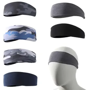 6 Unisex Sports Sweat-Wicking Headbands, Featuring a Colorful And Lightweight Design That Feels Barely There. They Are Breathable And Absorbent, Making Them Ideal for Running, Workouts, Cycling, Yoga, And Hiking