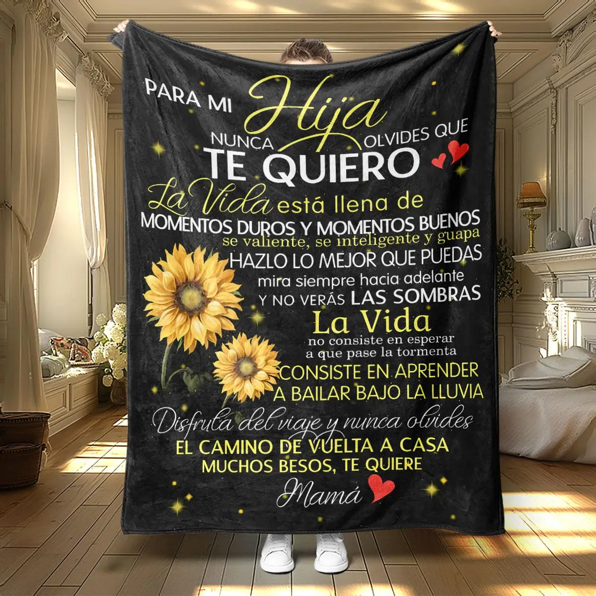 Sunflower Pattern Blanket, 1 Count Soft and Comfortable Air-conditioned Room Decorating Throw Blanket, Warm Nap Blanket for Home, Office, Outdoor Camp