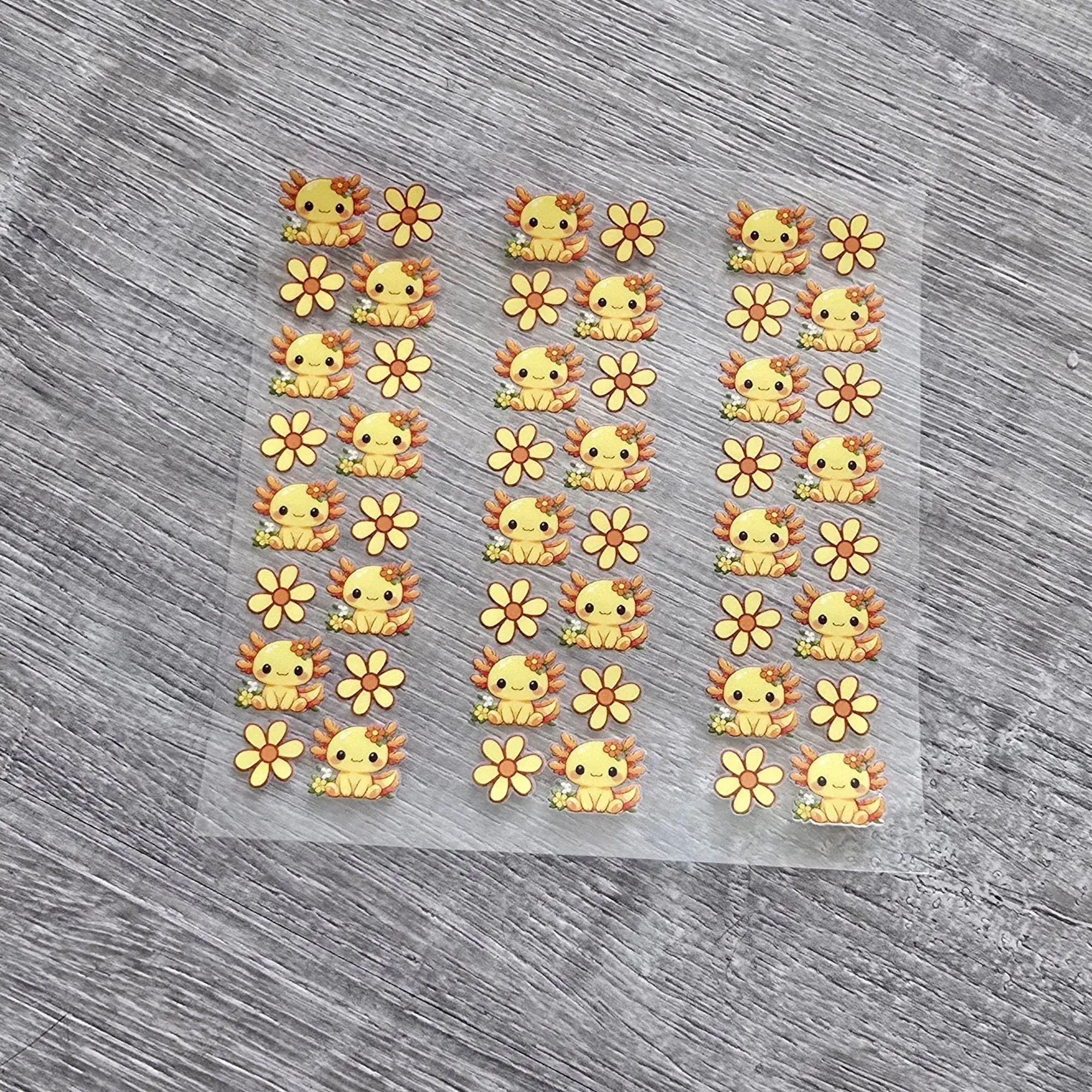Axolotl 2 UVDTF Pen Wraps