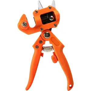 1 Set, Garden Grafting Tools, 2in 1 Garden Pruning Tools, Grafting Knife, for Plant Branch Vine Fruit Tree Cutting, Pruner Tool Kits