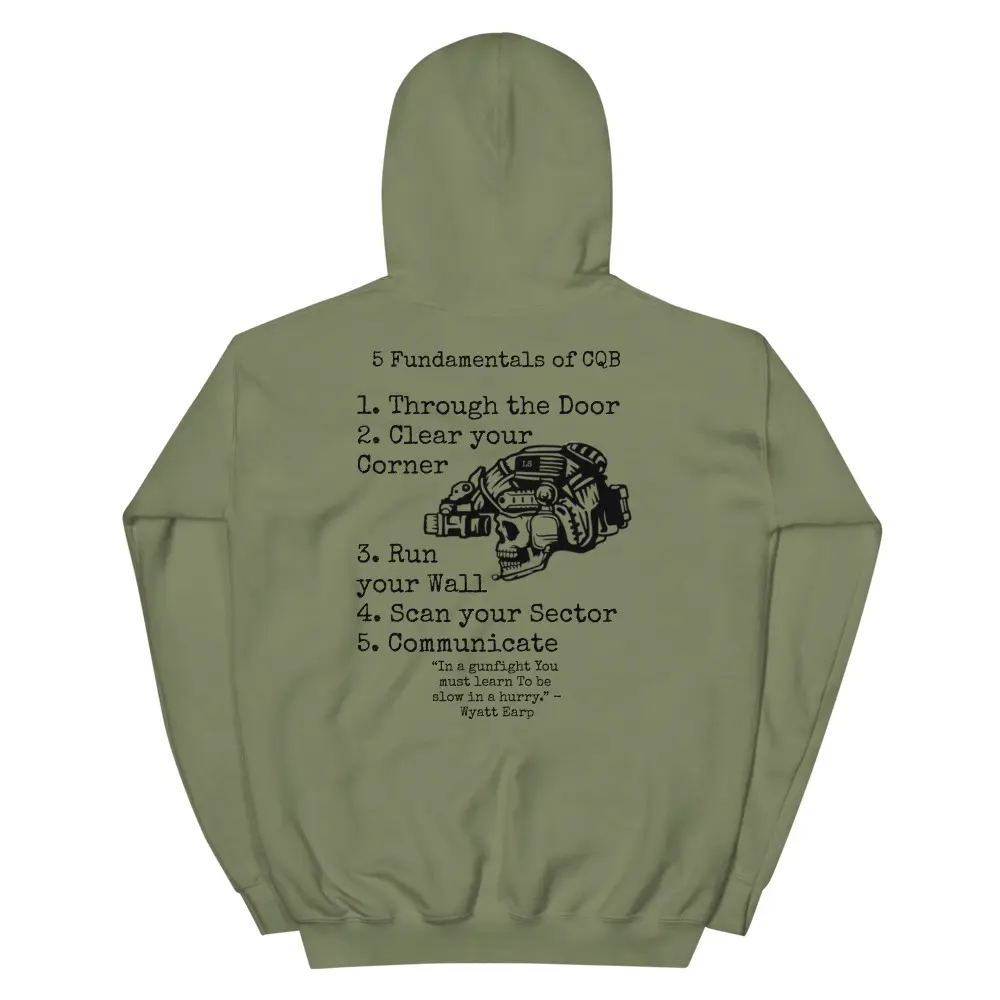 Specter of CQB Hoodie Soft Athletic Menswear Polyester Sweaters military uniform tactical
