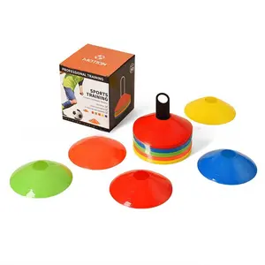 Marker disc football training marker disc set marker cone obstacles football wholesale football training equipment