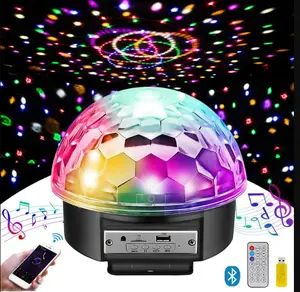 LED Party Disco Light Crystal Magic Ball Bluetooth Speaker