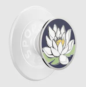 popsockets Enamel Water Lily Midnight MagSafe PopGrip
