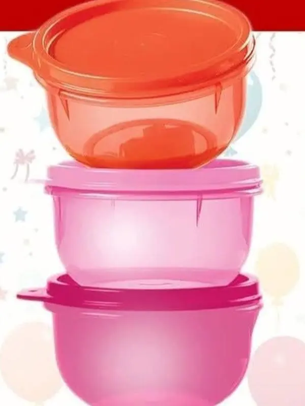 Tupperware Ideal Bowl Set - on the go, small storage containers Tupperware Ideal Bowl Set - on the go, small storage containers