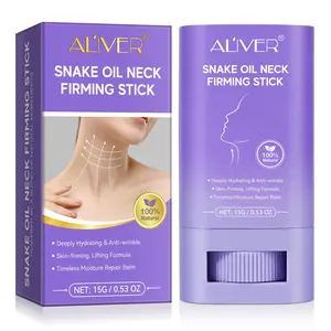 Snake Oil Neck Firming Stick, 1 Box Moisturizing Neck Cream, Natural Ingredients Neck Skin Care Cream, Essential Skincare Cream for Summer, Cosmetic