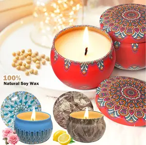 Scented Candles Gift for Women Natural Soy Wax Candle for Home Scented Long Burning Aromatherapy Candle Gifts for Mothers Day Thanksgiving Birthday Valentine Christmas 2.5 ounces