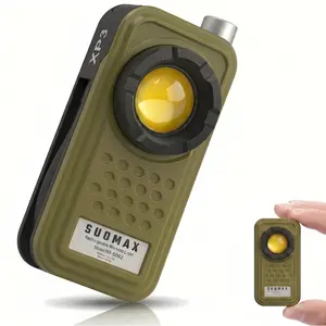 SUOMAX Mechanic Work Light，Rechargeable LED 600LM Flashlight, Under Hood Mechanic Light for Car Repair, Pocket Work Light Gooseneck Lamp,Dual Head Lamp, Magnetic Clip Aluminum Alloy Spotlight,for Repair Outdoor Camping Emergency