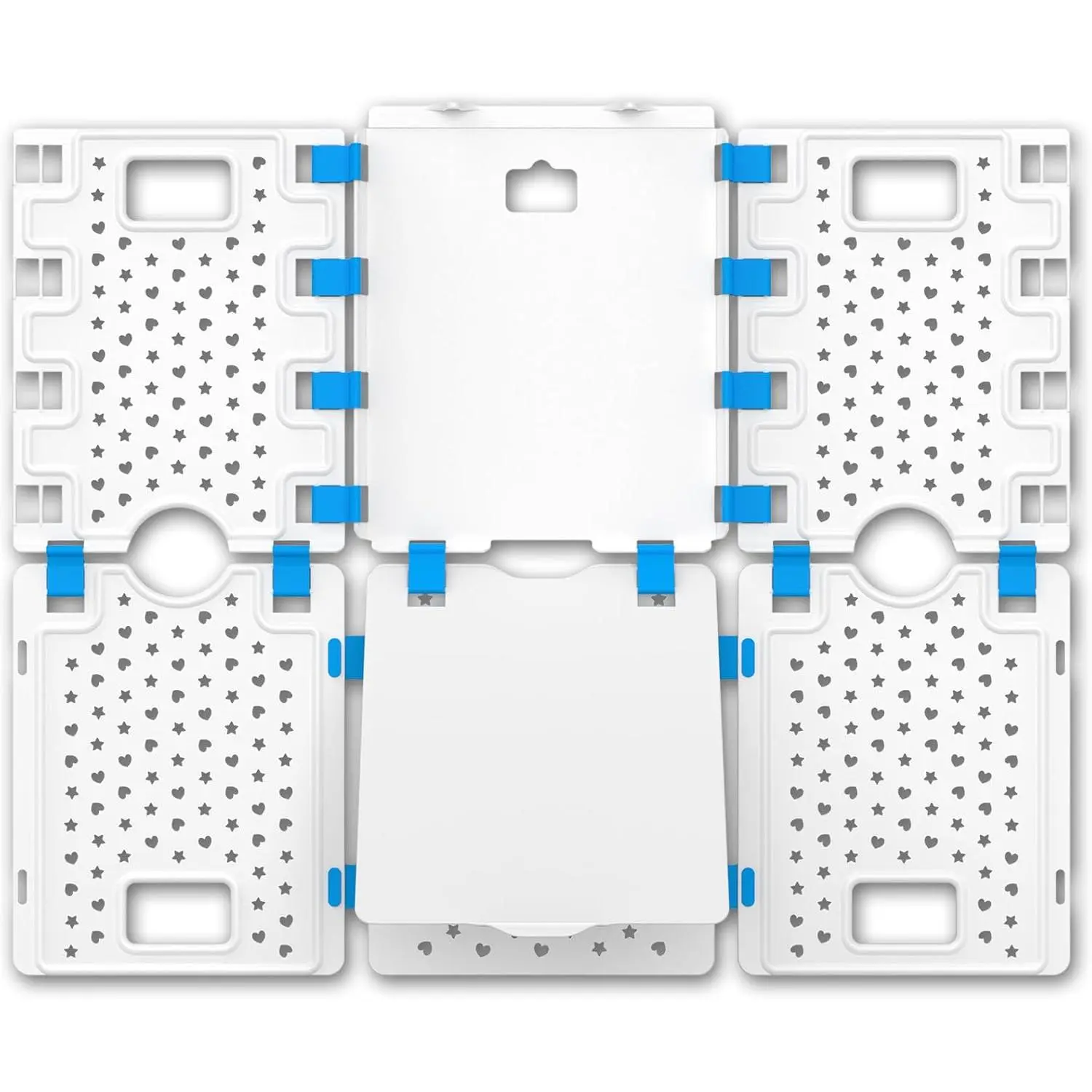 V4 Shirt Folding Board Enlarged and Widened Shirt Folder Folding Adults Laundry Tool Clothes Folder Laundry folders Folding Boards for tshirt, Sweater, Pants, Dresses, White