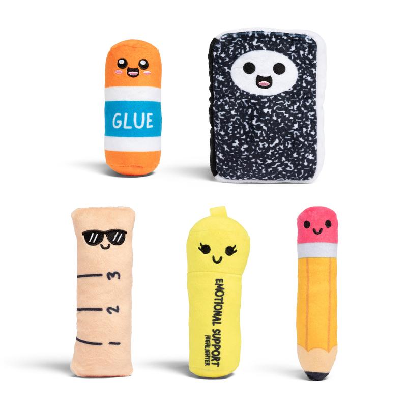 Emotional Support School Supplies - Plush Characters for Kids - Soft & Cuddly - Perfect for School & Play - Fun & Interactive