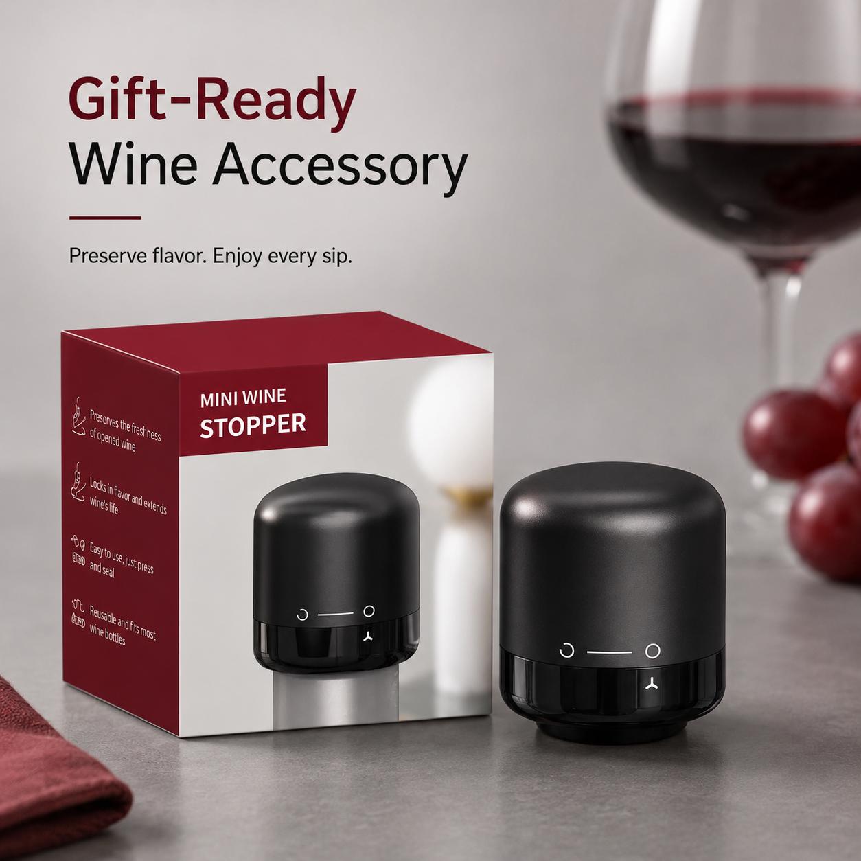 Euro Drawer wine accessories for optimal preservation