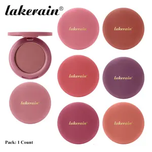 lakerain 1 Count Matte Bouncy Blush, Soft-Focus Matte Finish, Buildable Color Payoff, Seamless Blending, Soft Mousse Texture, Must-Have Makeup Essentials
