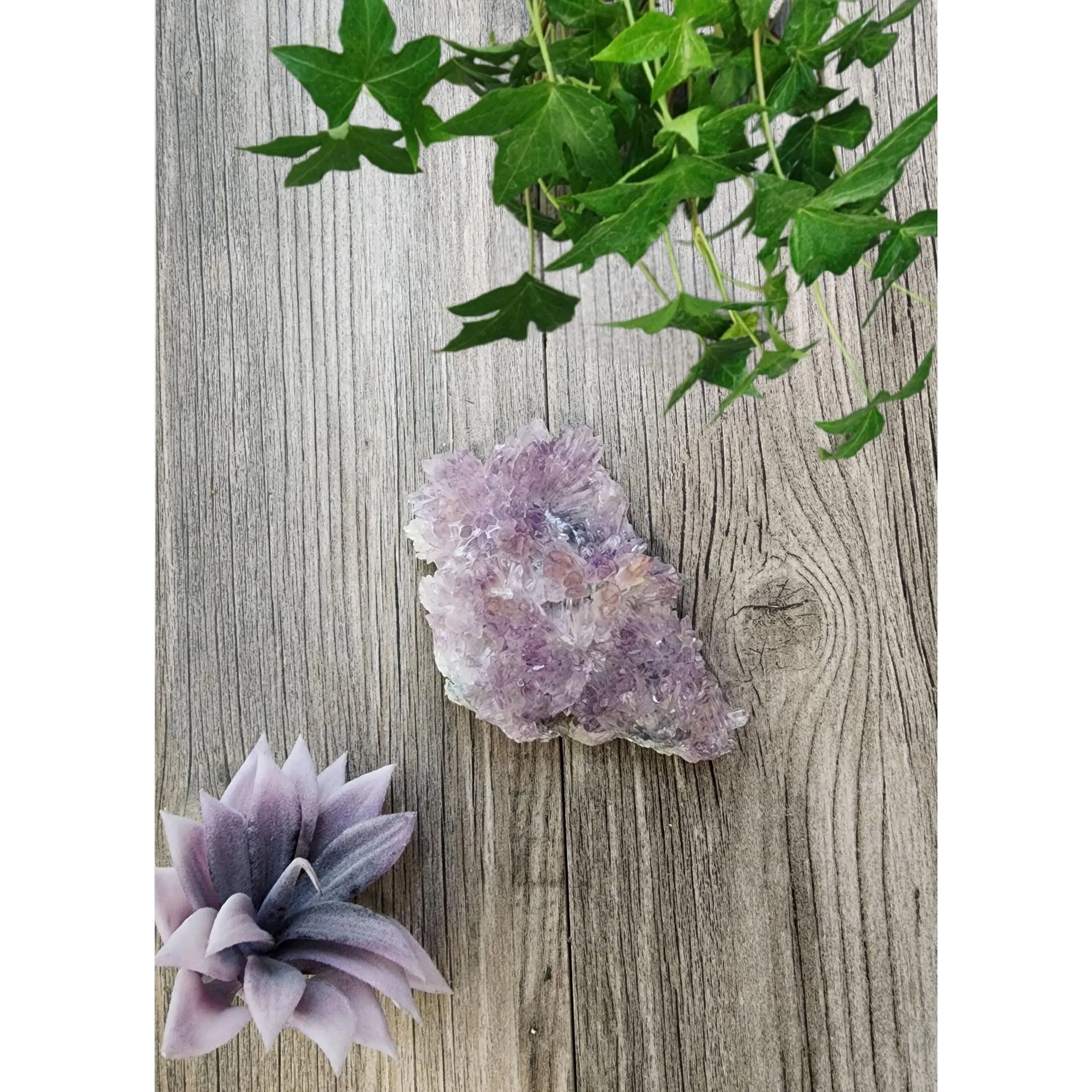 Amethyst Flower - Raw Crystal Formation