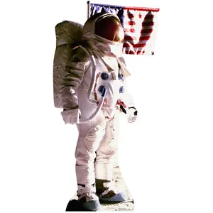 Advanced Graphics  74 x 37 in. Astronaut Man on the Moon Cardboard Standup