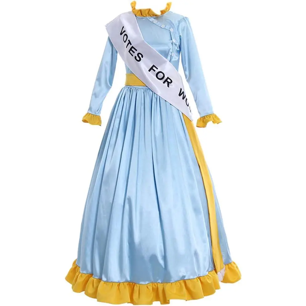 Women's Dress for Mrs Banks Winifred Suffragette Cosplay Costume