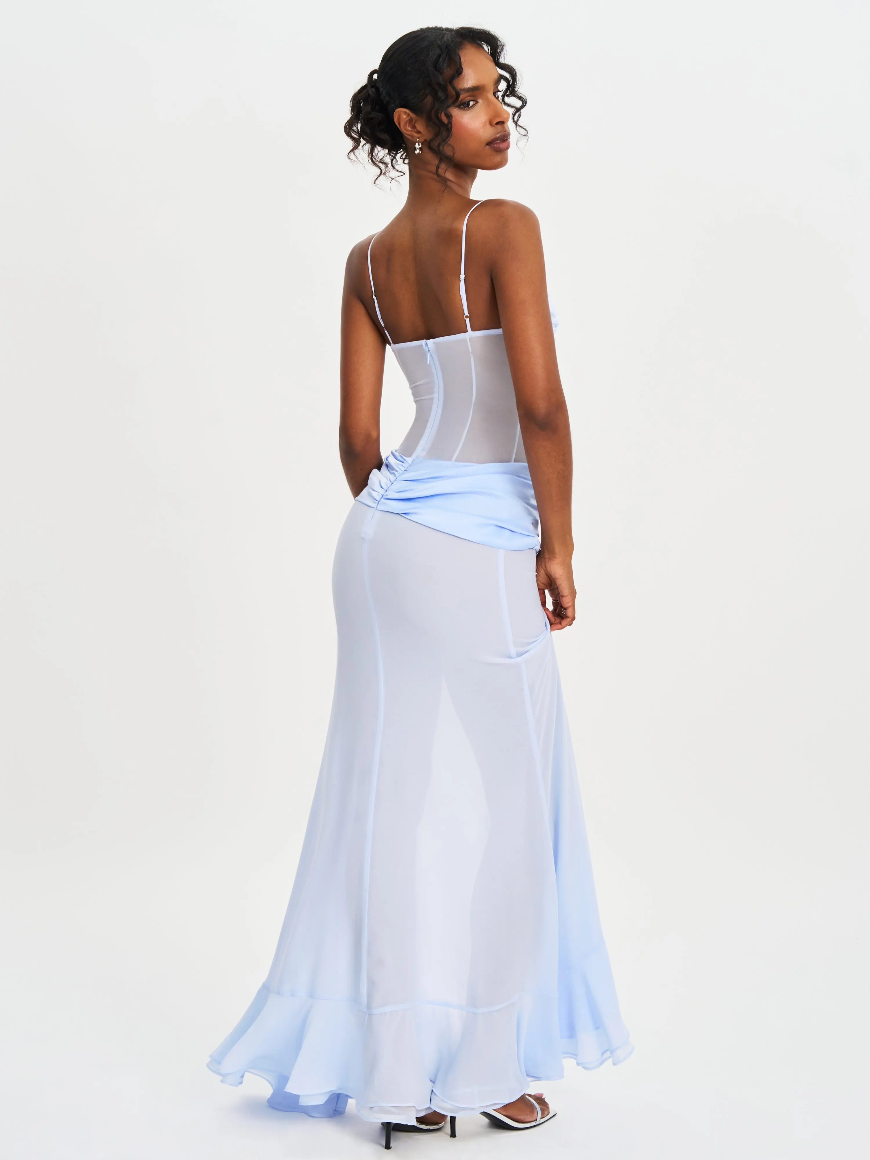 floral maxi dress cotton Women's Tiered Floral Maxi Dress
