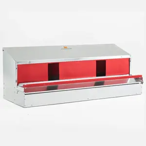 Large (48") - Reversible Rollout Nest Box (Up to 50 Hens) - Premium Grade - Ready to Ship!