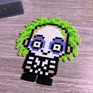 Perler Bead BeetleJuice Sprite For Decor